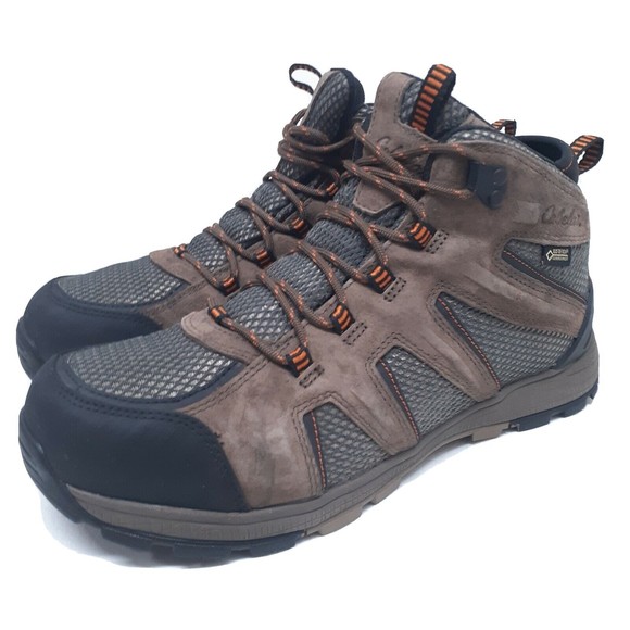 Cabela's Shoes Cabelas Gore Tex Surround Hiking Trail Boots Mens 95 M Vibram Sole Brown